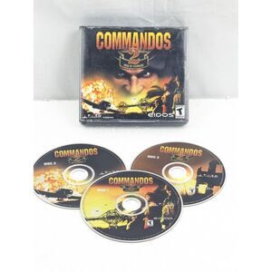 Commandos 2 - Men of Courage PC CD-Rom 2001‎ Windows 3D Strategy Game